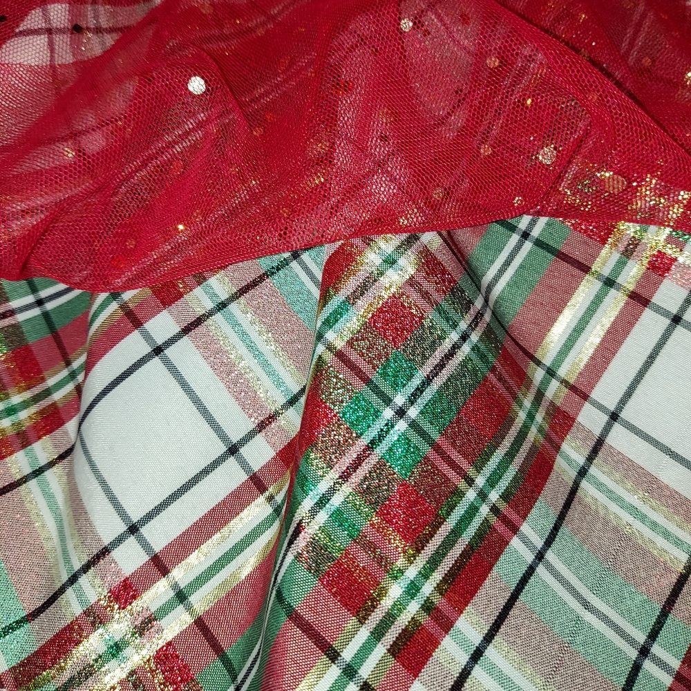 NWT Christmas Dress Red & Gold - Picture 4 of 6